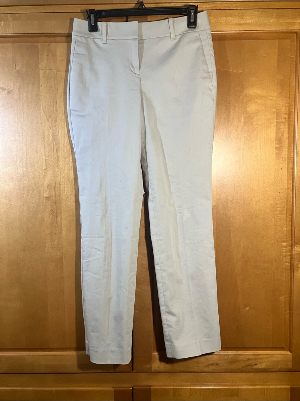 Ann Taylor light tan Straight Leg Pants